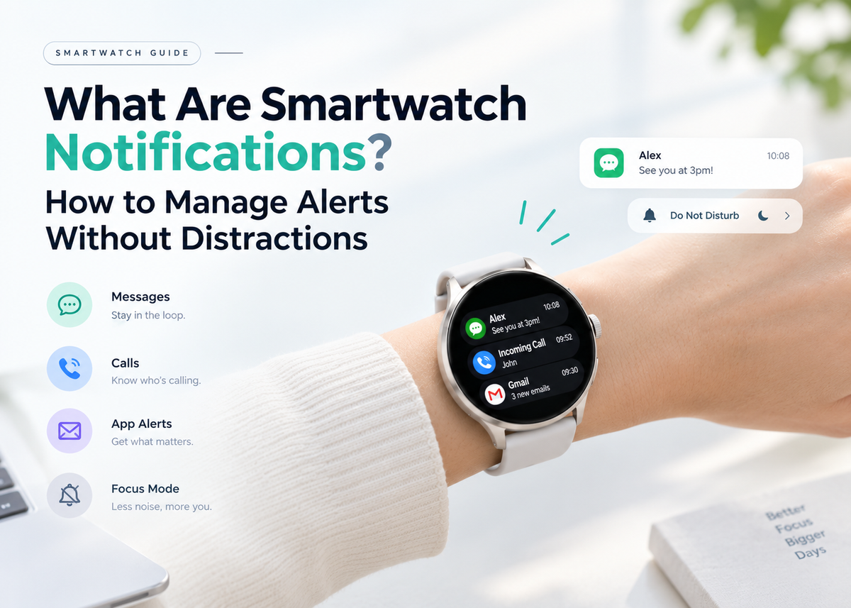What Are Smartwatch Notifications? How to Manage Alerts Without Distractions