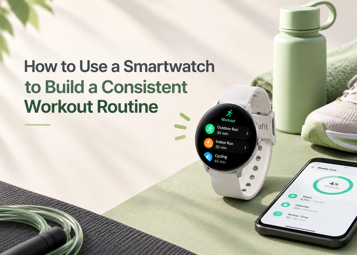 How to Use a Smartwatch to Build a Consistent Workout Routine